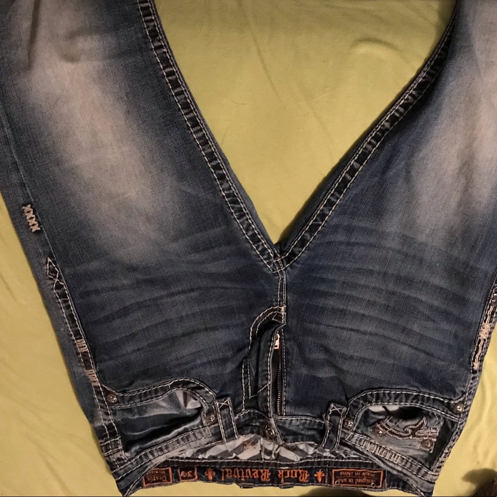 Men’s Rock Revival Jeans